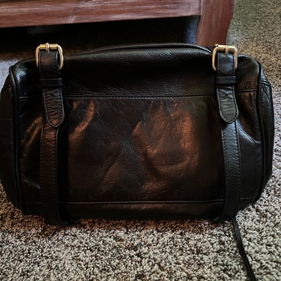 Rebecca Minkoff Black Satchel with Structured Design - Picture 6 of 9